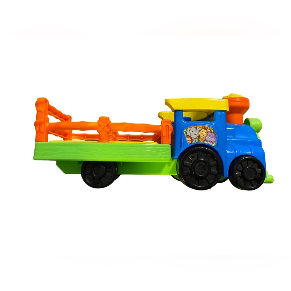2014 Fisher-Price Little People Choo-Choo Zoo Train With Sounds *Works*